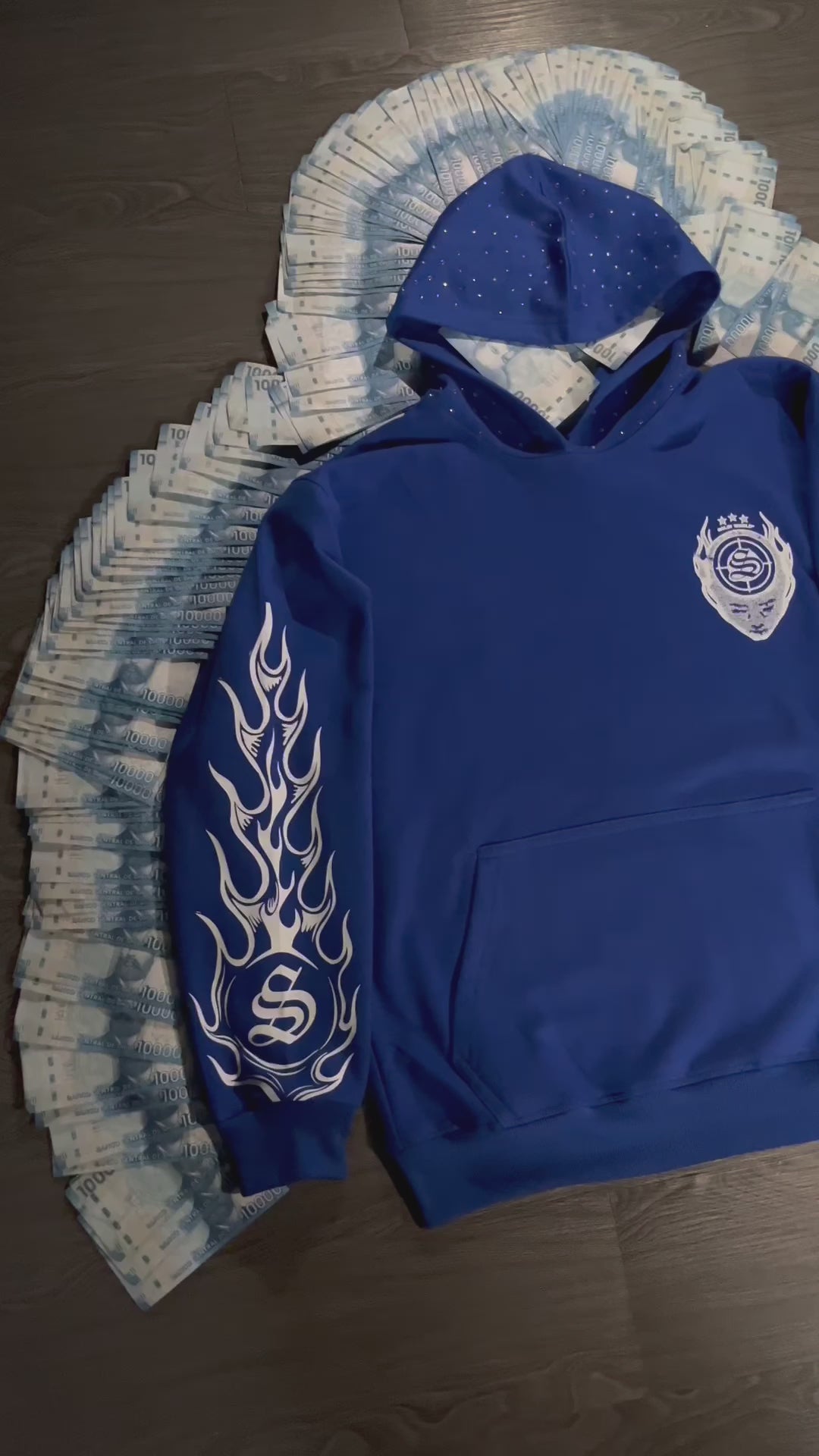 Hoodie SOLDI W AZUL